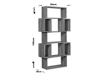 Comfortale Bokhylla - Vit - Förvaring - Hylla - Bokhylla