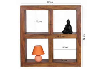 Dagtail Bokhylla - Trä/natur - Förvaring - Hylla - Bokhylla
