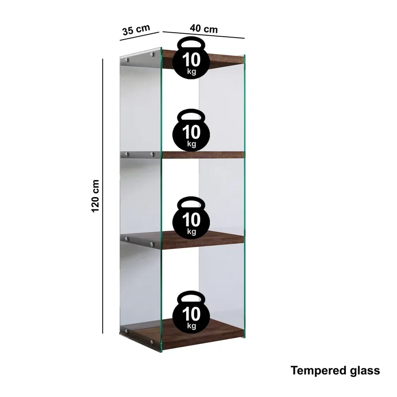 Dalshult Bokhylla - Brun - Förvaring - Hylla - Bokhylla