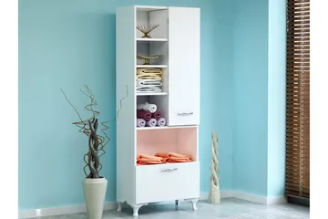 Decorotika Bokhylla 60 cm i Målat Trä - Vit - Förvaring - Hylla - Bokhylla