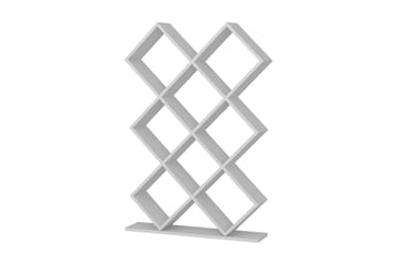 Decorotika Bokhylla 90 cm i Målat Trä - Vit - Förvaring - Hylla - Bokhylla