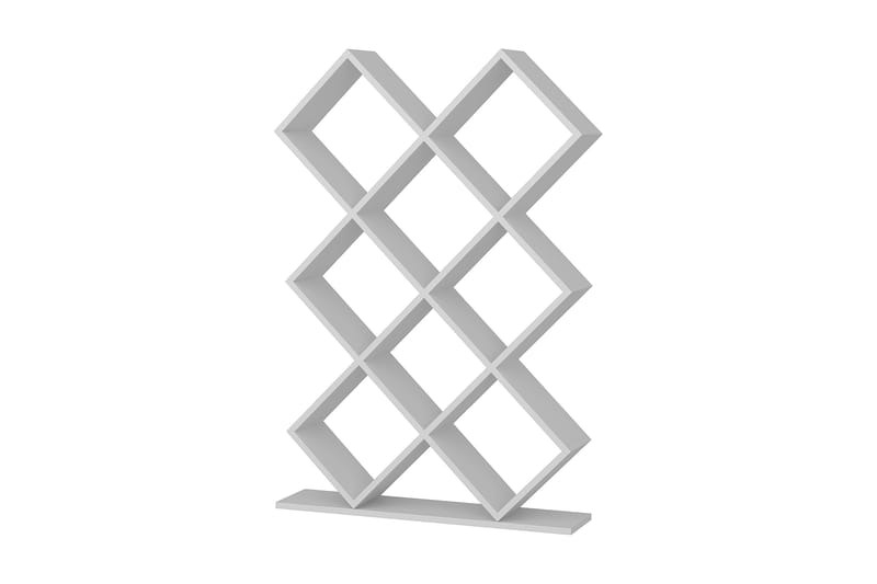 Decorotika Bokhylla 90 cm i Målat Trä - Vit - Förvaring - Hylla - Bokhylla