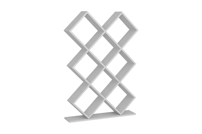 Decorotika Bokhylla 90 cm i Målat Trä - Vit - Förvaring - Hylla - Bokhylla