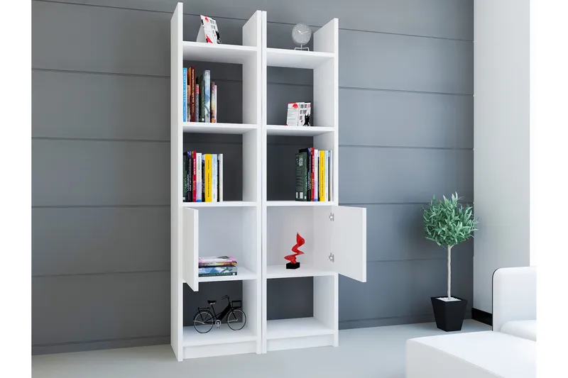 Decorotika Bokhylla - Extra Vit - Förvaring - Hylla - Bokhylla