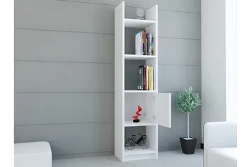 Decorotika Bokhylla Smal - Vit - Förvaring - Hylla - Bokhylla