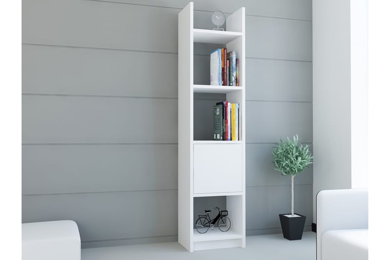 Decorotika Bokhylla Smal, Vit