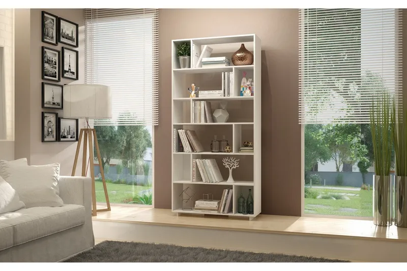 Decorotika Bokhylla - Vit - Förvaring - Hylla - Bokhylla