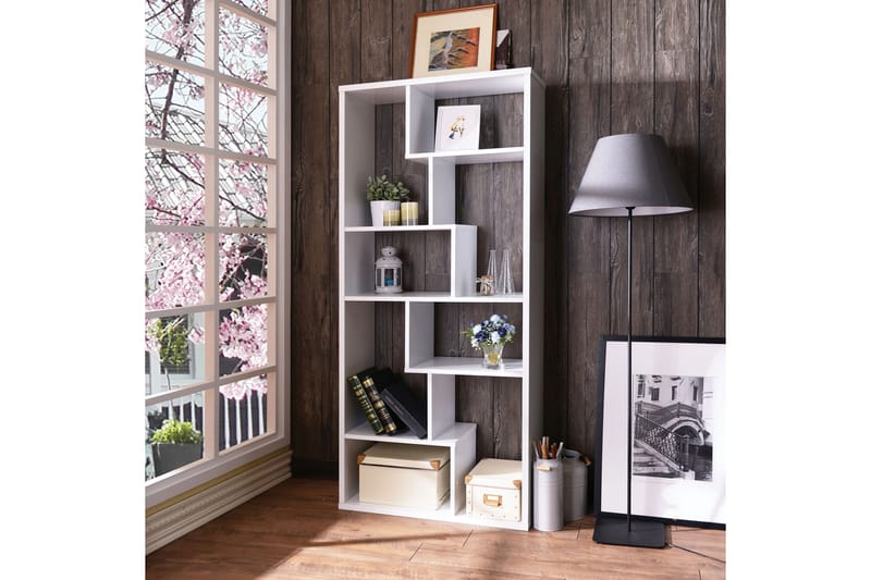Decorotika Bokhylla - Vit - Förvaring - Hylla - Bokhylla