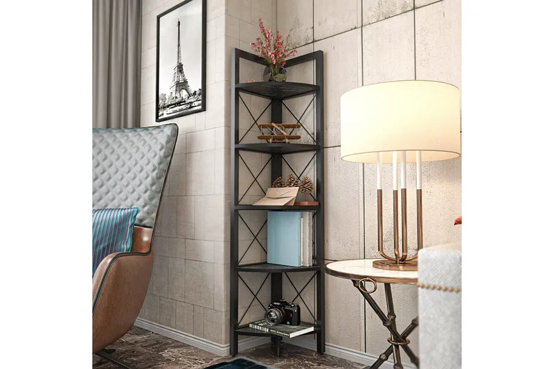 Desgrar Bokhylla 30,5x160 cm - Svart - Förvaring - Hylla - Bokhylla