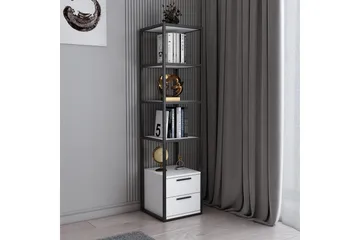 Desgrar Bokhylla 39x160 cm - Svart - Förvaring - Hylla - Bokhylla