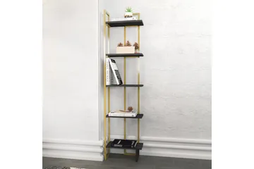 Desgrar Bokhylla 45,2x180 cm - Svart - Förvaring - Hylla - Bokhylla