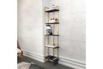 Desgrar Bokhylla 45,2x180 cm - Svart - Förvaring - Hylla - Bokhylla