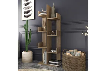 Desgrar Bokhylla 50x173 cm - Brun - Förvaring - Hylla - Bokhylla