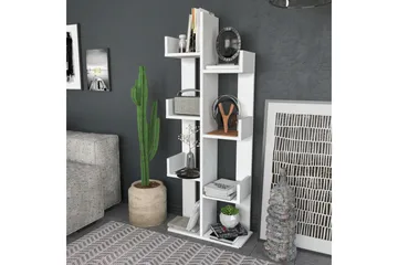 Desgrar Bokhylla 50x173 cm - Vit - Förvaring - Hylla - Bokhylla