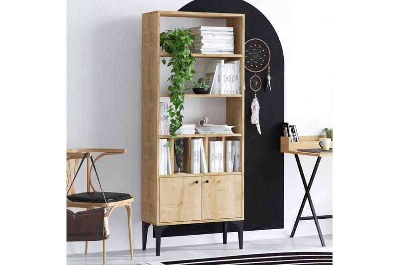 Desgrar Bokhylla 60x175 cm - Blå - Förvaring - Hylla - Bokhylla