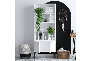 Desgrar Bokhylla 60x175 cm - Vit - Förvaring - Hylla - Bokhylla