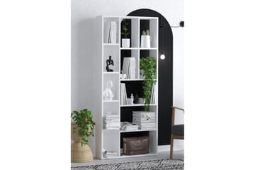 Desgrar Bokhylla 75x170 cm - Vit - Förvaring - Hylla - Bokhylla