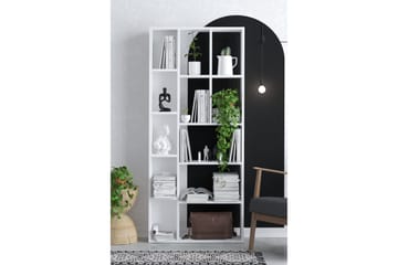 Desgrar Bokhylla 75x170 cm - Vit - Förvaring - Hylla - Bokhylla