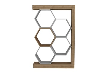 Desgrar Bokhylla 90x140 cm - Vit - Förvaring - Hylla - Bokhylla