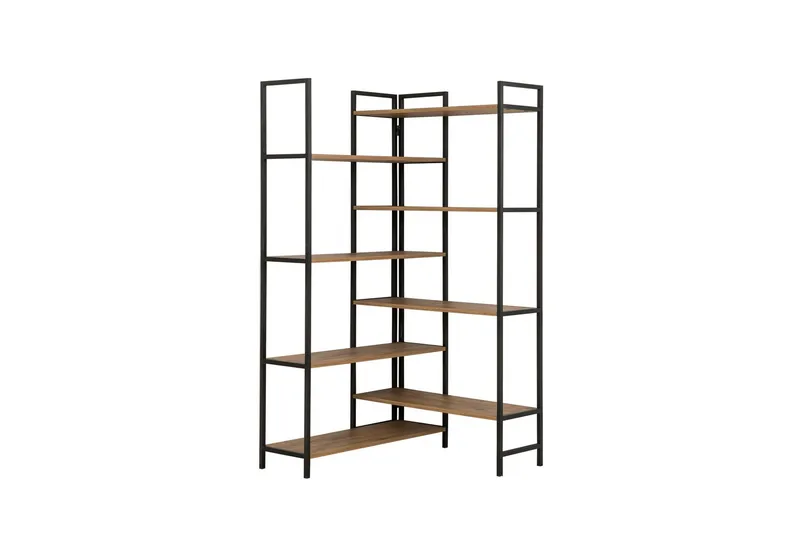 Edra Bokhylla 94 cm - Brun/Svart - Förvaring - Hylla - Bokhylla