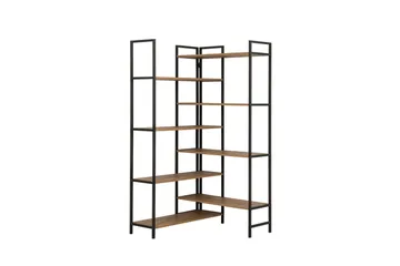 Edra Bokhylla 94 cm - Brun/Svart - Förvaring - Hylla - Bokhylla