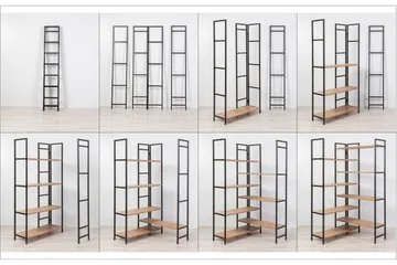 Edra Bokhylla 94 cm - Brun/Svart - Förvaring - Hylla - Bokhylla