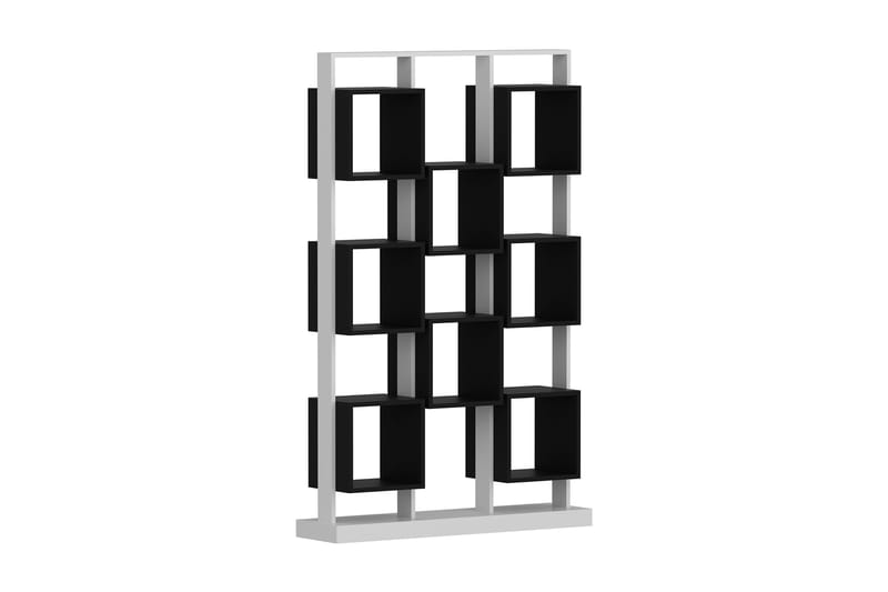 Edwars Bokhylla, Vit/Svart