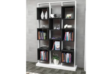 Edwars Bokhylla - Vit/Svart - Förvaring - Hylla - Bokhylla