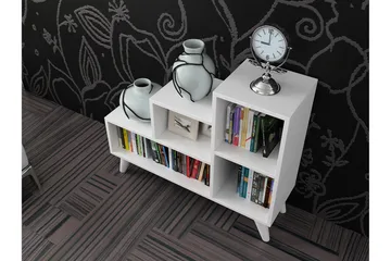 Elegancia Bokhylla 106 cm i Målat Trä - Vit - Förvaring - Hylla - Bokhylla