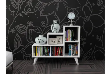Elegancia Bokhylla 106 cm i Målat Trä - Vit - Förvaring - Hylla - Bokhylla