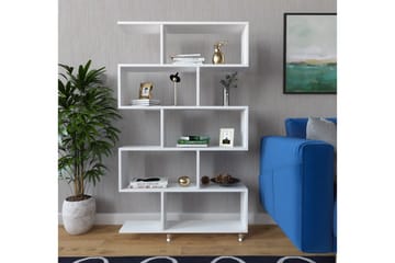 Elegancia Bokhylla 90 cm i Målat Trä - Vit - Förvaring - Hylla - Bokhylla