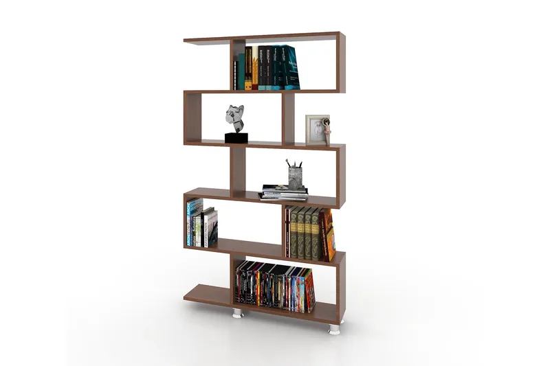 Elegancia Bokhylla - Valnöt - Förvaring - Hylla - Bokhylla