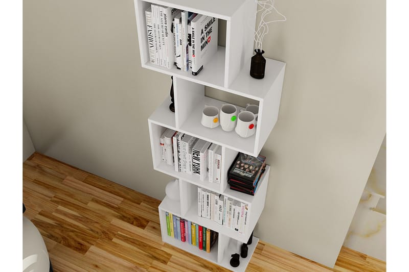 Elegancia Bokhylla - Vit - Förvaring - Hylla - Bokhylla