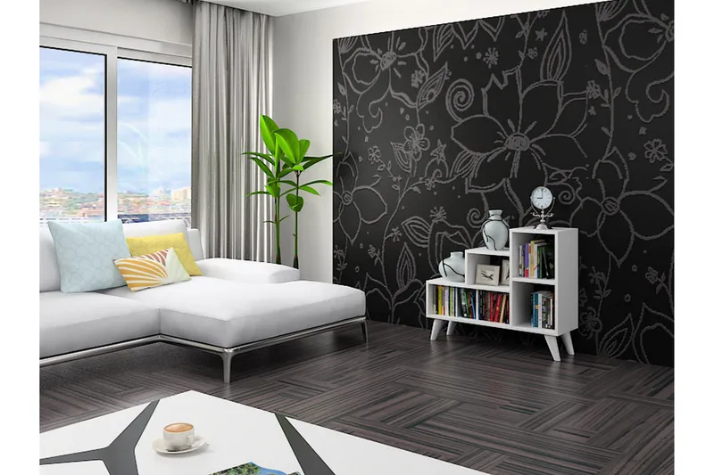 Elegancia Bokhylla - Vit - Förvaring - Hylla - Bokhylla