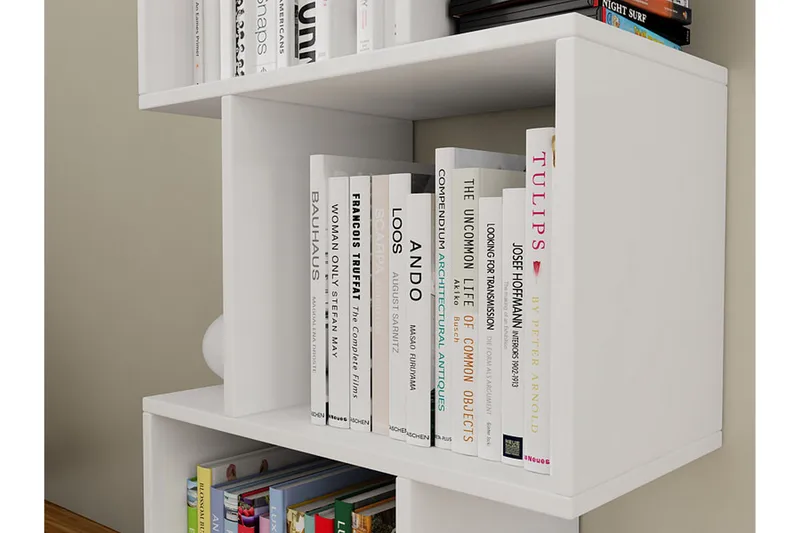 Elegancia Bokhylla - Vit - Förvaring - Hylla - Bokhylla