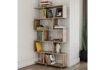 Elrasmo Bokhylla 156x20 cm 5 Hyllor - Natur - Förvaring - Hylla - Bokhylla