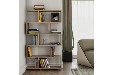 Elrasmo Bokhylla 156x20 cm 5 Hyllor - Natur - Förvaring - Hylla - Bokhylla