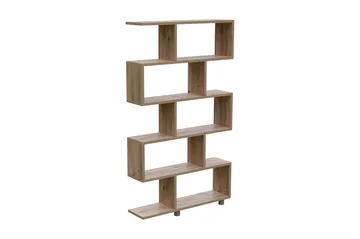 Elrasmo Bokhylla 156x20 cm 5 Hyllor - Natur - Förvaring - Hylla - Bokhylla