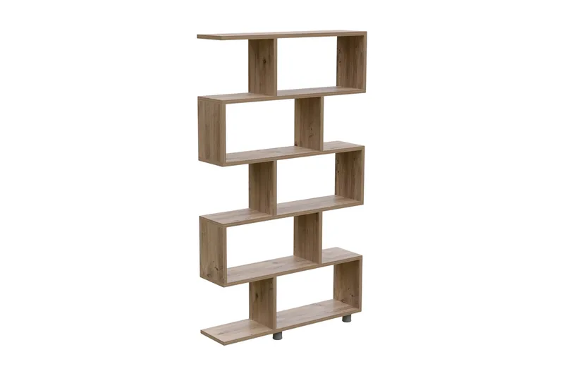 Elrasmo Bokhylla 156x20 cm 5 Hyllor - Natur - Förvaring - Hylla - Bokhylla
