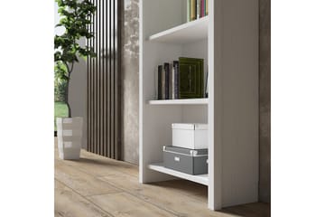 Bokhylla Elspet 64 cm - Brun/Vit - Förvaring - Hylla - Bokhylla