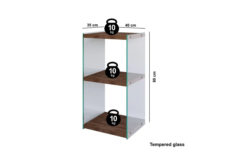 Hagnarp Bokhylla - Brun - Förvaring - Hylla - Bokhylla