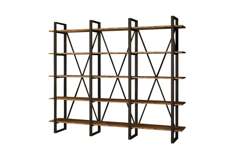 Hardyng Bokhylla 34x2120 cm - Natur - Förvaring - Hylla - Bokhylla