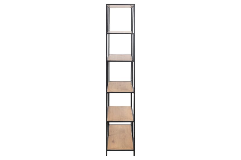 Hasslevik Bokhylla 114 cm i Ek - Beige|Svart - Förvaring - Hylla - Bokhylla