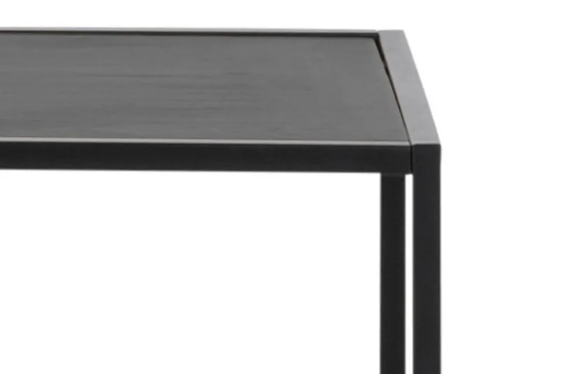 Hasslevik Bokhylla 114x35 cm 4 Hyllor - Svart/Matt Svart - Förvaring - Hylla - Bokhylla