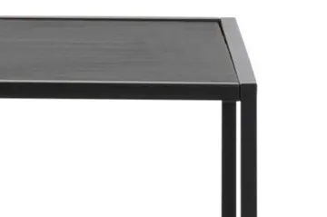 Hasslevik Bokhylla 114x35 cm 4 Hyllor - Svart/Matt Svart - Förvaring - Hylla - Bokhylla