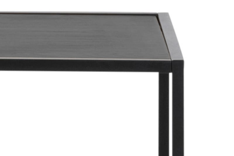 Hasslevik Bokhylla 114x35 cm 4 Hyllor - Svart/Matt Svart - Förvaring - Hylla - Bokhylla