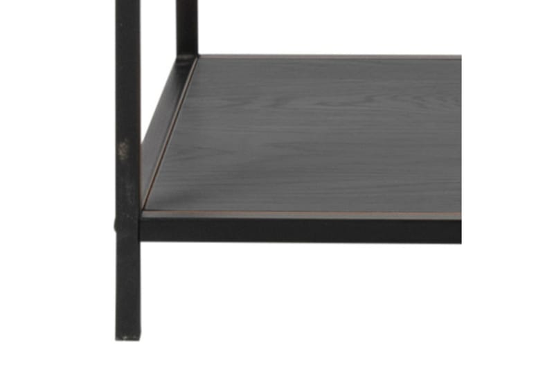 Hasslevik Bokhylla 114x35 cm 4 Hyllor - Svart/Matt Svart - Förvaring - Hylla - Bokhylla