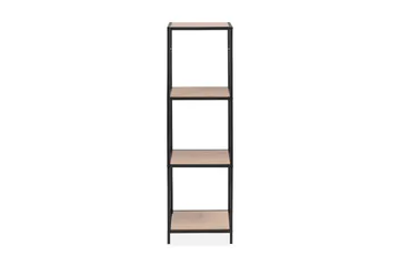 Hasslevik Bokhylla 35 cm i Ek - Svart|Beige - Förvaring - Hylla - Bokhylla