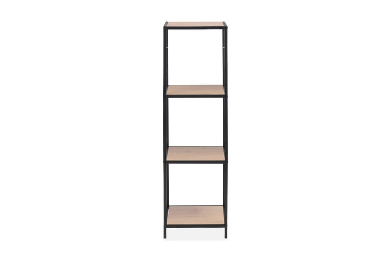 Hasslevik Bokhylla 35 cm i Ek - Svart|Beige - Förvaring - Hylla - Bokhylla