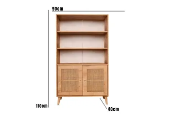 Hazeran Bokhylla 40 cm - Ek - Förvaring - Hylla - Bokhylla